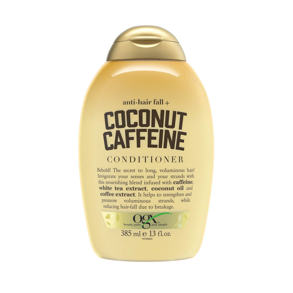 OGX Anti-Hair Fall+ Coconut Caffeine Conditioner, 13 Oz