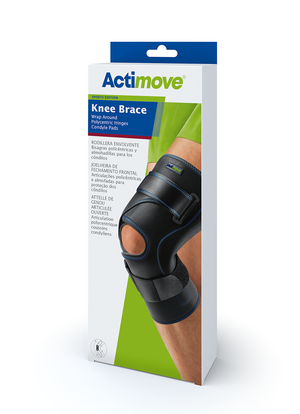 Actimove Knee Brace Wrap Around, Polycentric Hinges, Condyle Pads
