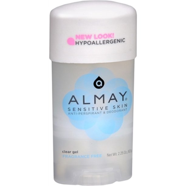 Almay Anti-Perspirant & Deodorant Fragrance Free Clear Gel 2.25 oz