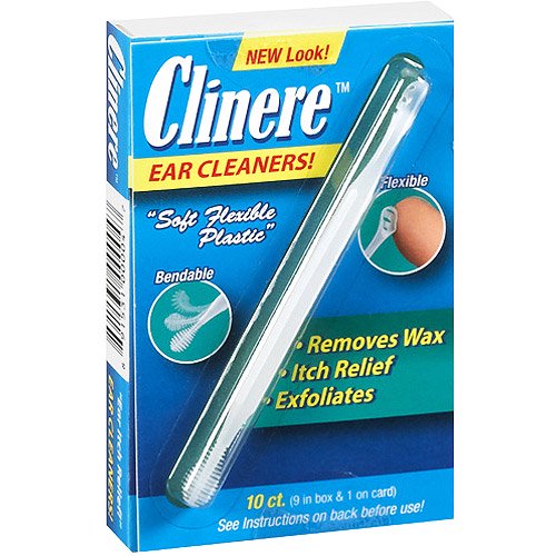 Clinere Ear Cleaners Soft Plastic 10 ct
