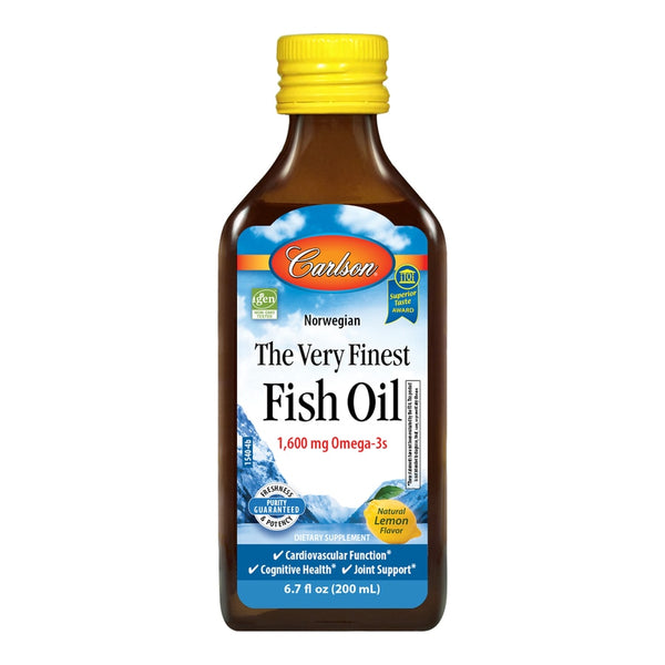 Carlson The Very Fish Oil Lemon Flavored