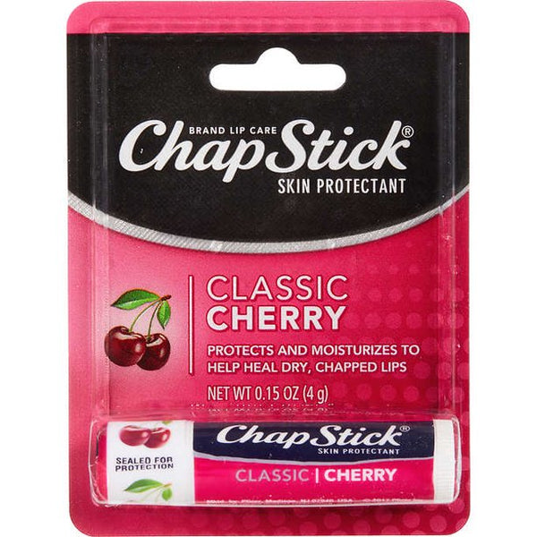 ChapStick Lip Balm, Classic Cherry, 0.15 oz
