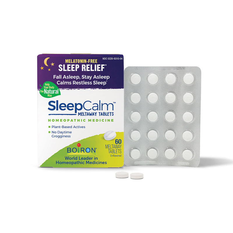 Boiron SleepCalm, Homeopathic Medicine for Sleep Relief, Fall Asleep, Stay Asleep, Calms Restless Sleep, 60 Tablets