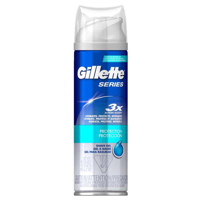Gillette TGS Series Shave Gel Protection 7 Oz