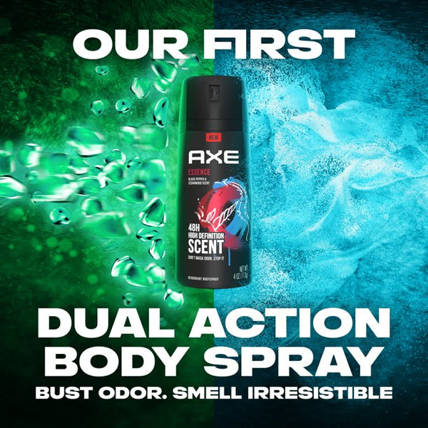 Axe Essence Deodorant Body Spray 4Oz