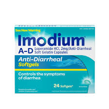 Imodium A-D Anti-Diarrheal Softgels, Loperamide Hydrochloride, 24 CT.