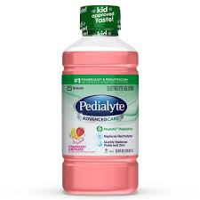 Pedialyte Advanced Electrolyte Solution Strawberry Lemonade 33.8 fl.oz