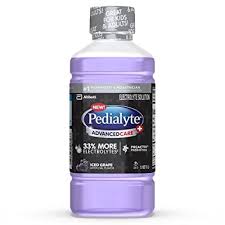 Pedialyte Electrolyte Solution Ready-to-Drink Iced Grape