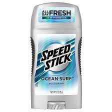 Speed Stick Deodorant for Men, Ocean Surf 3oz