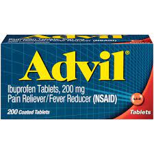 Advil Ibuprofen 200mg 200 Coated Tablets