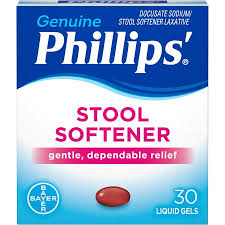Phillips' Stool Softener Liquid Gels 30 ea