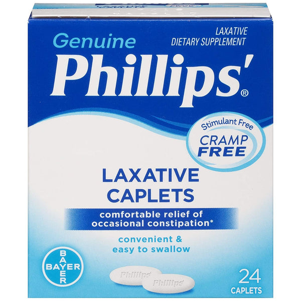 Phillips' Caplets, Laxative, 24 Count