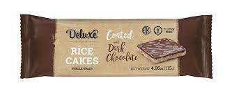 Deluxe Rice Cake Dark Chocolate 4.06 Oz