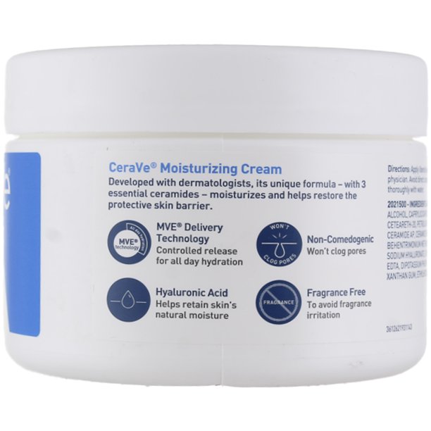 Crema hidratante de cerave 12 oz