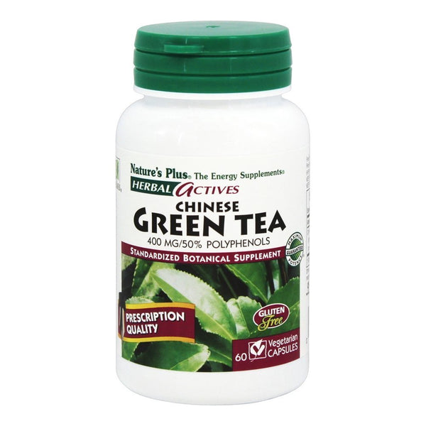 Nature's Plus Herbal Actives Chinese Green Tea 400 mg
