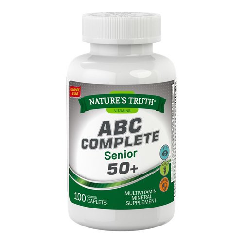 Natures Truth ABC Complete Senior 50 Plus Multivitamin