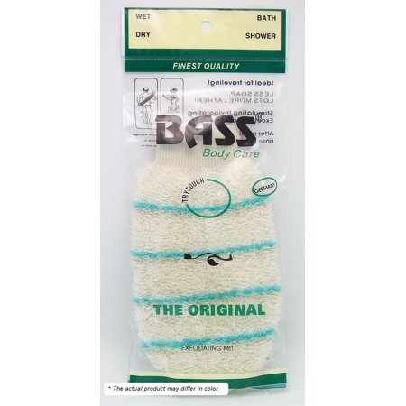 Bass Brushes Exfoliating Mitt Firm Nylon