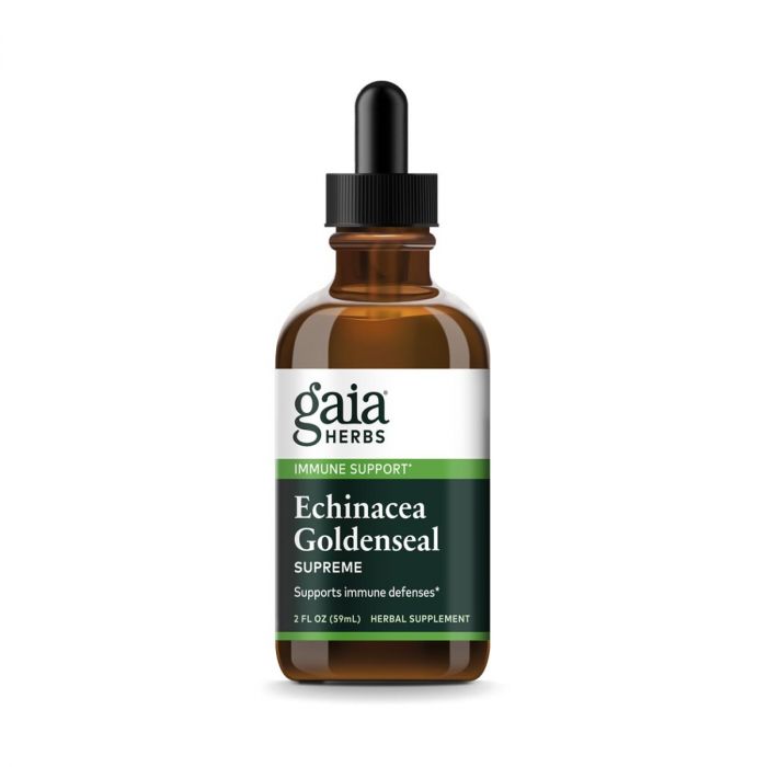 Gaia Herbs Echinacea Goldenseal Gotas libres