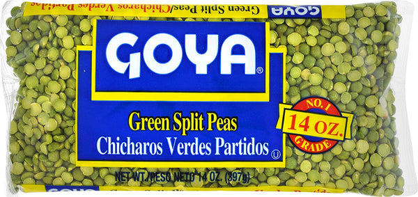 Goya Dry Green Split Peas, 14 oz