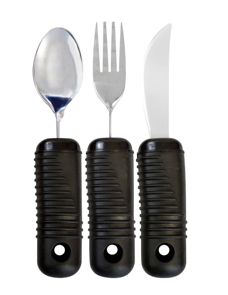 Esencial Medical Everyday Utensil Set Negro