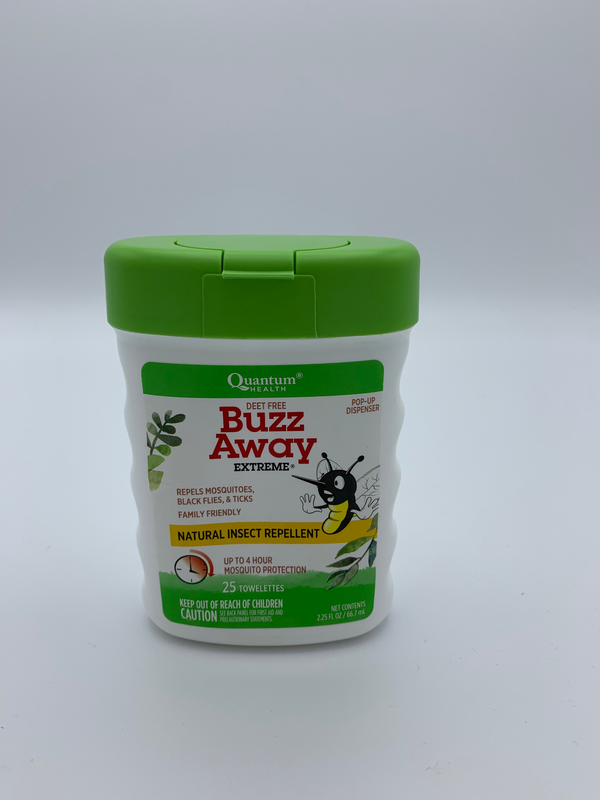 Buzz Away Extreme Natural Insect Towelettes