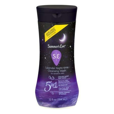 Summer's Eve Night-time Cleansing Wash Lavender 12 Oz
