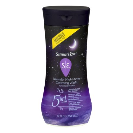 Summer's Eve Night Tiempo de limpieza Lavanda de lavado 12 oz