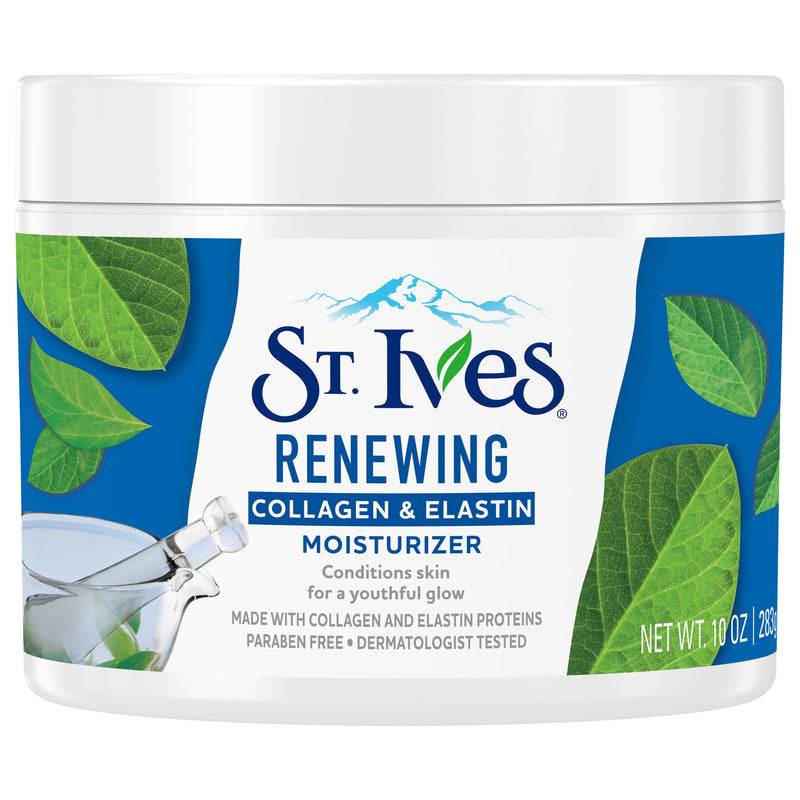 St. Ives Moisturizer Renewing Paraben Free, Dermatologist Tested, Cruelty Free 10 oz