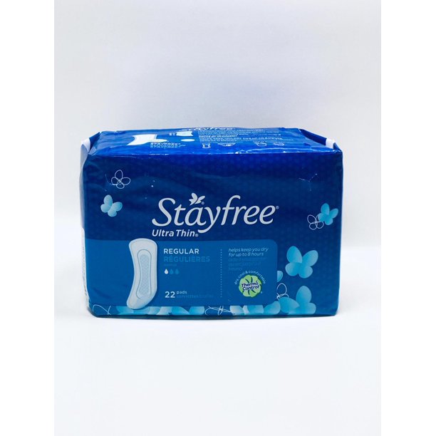 StayFree Ultra delgada almohadillas regulares 22ct