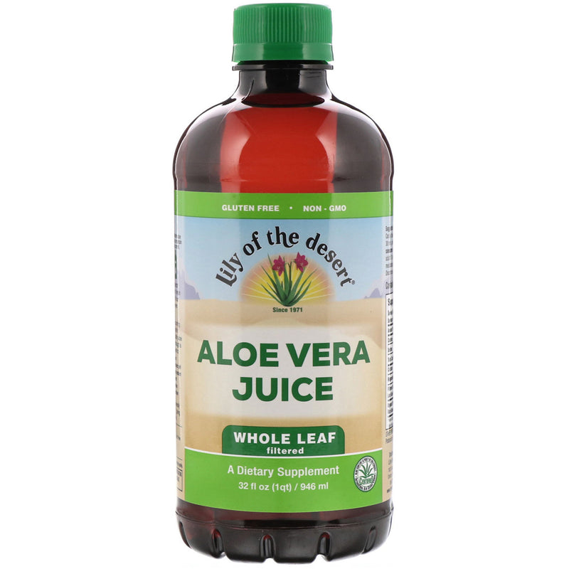 Lily of the Desert Aloe Vera Juice, Whole Leaf Filtered, 32 fl oz