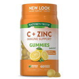 Nature's Truth Vitamin C + Manuka Honey Zinc Honey Lemon 60 Gommies