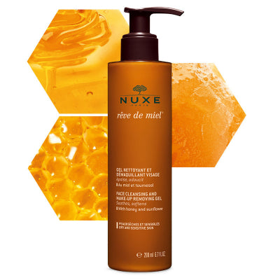 Nuxe Face Cleansing and Make-Up Removing Gel Reve de Miel