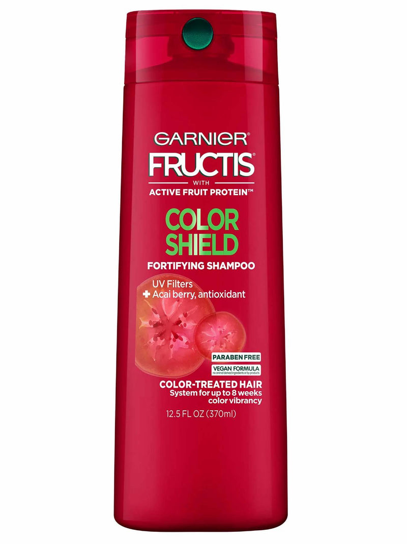 Garnier Fructis Color Shield Shampoo, Color-Treated Hair, 12.5 oz.