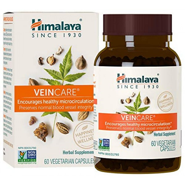 Himalaya VeinCare with Triphala and Guggul for Healthy Vein Walls. 300 mg 60 caps