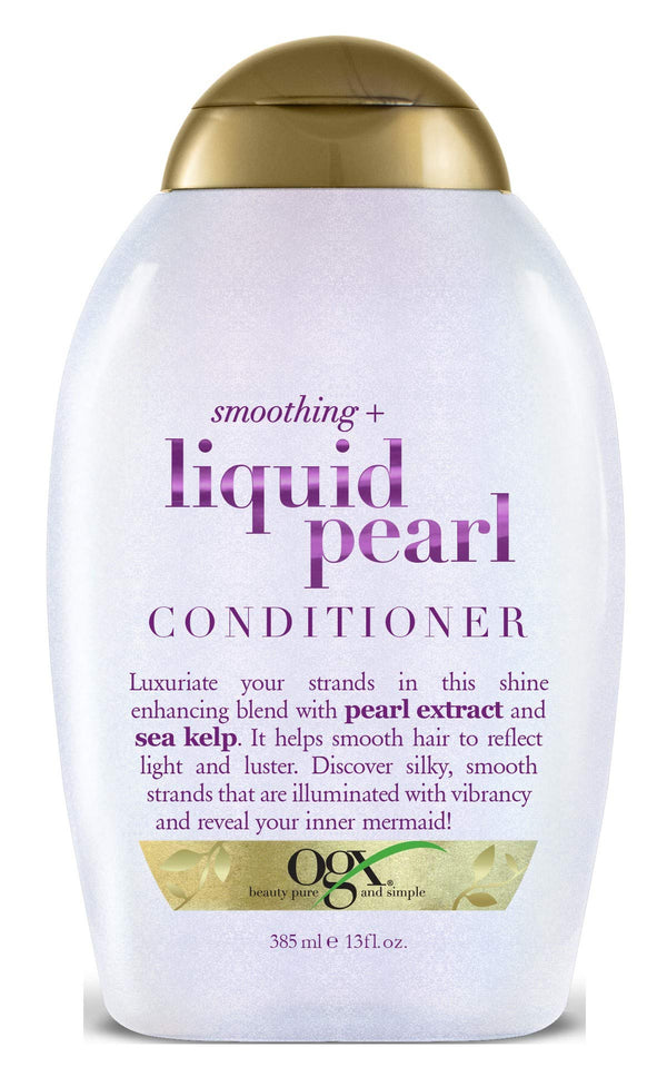 OGX Smoothing+ Liquid Pearl Conditioner, 13 Oz