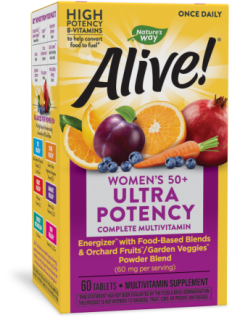 Nature's Way Alive Once Daily Women's 50+ Ultra Potency Multivitamin