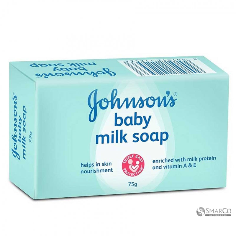 Johnson's Baby Milk Bar Soap with Milk Proteins and Vitamin E, 3.5 Ounce