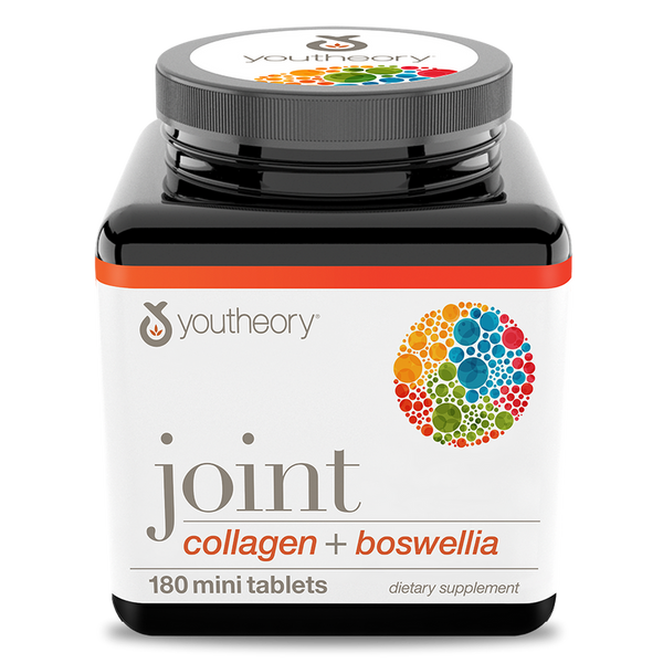 Youtheory Joint Collagen + Boswellia Mini Tablets 180