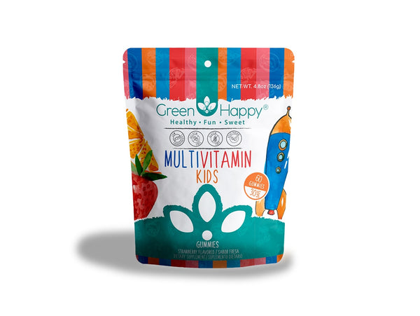 Green & Happy Multivitamin Kids Gummies