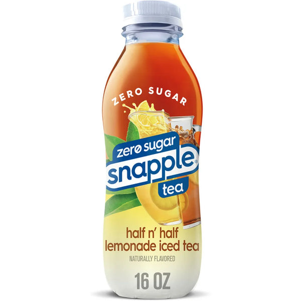 Snapple Zero Sugar Half 'n Half Té 16 Fl oz