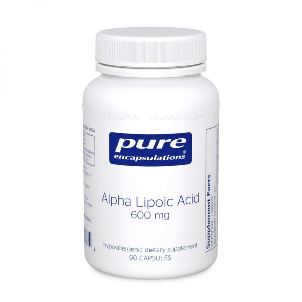 Pure Encapsulations Alpha Lipoic Acid 600Mg Capsules