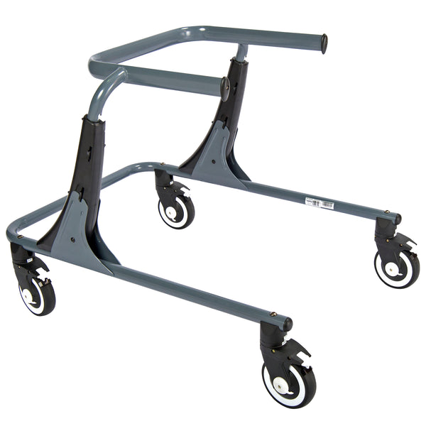 Drive Medical Moxie GT Gait Trainer, Large, Sword Gray