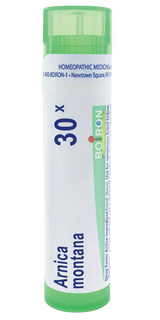 Boiron Arnica Montana 30X alivia el dolor muscular, la rigidez, la hinchazón de las lesiones, los contusiones, 80 gránulos