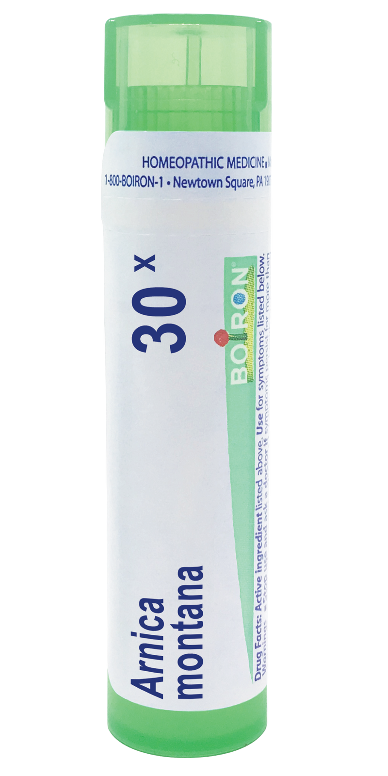 Boiron Arnica Montana 30X alivia el dolor muscular, la rigidez, la hinchazón de las lesiones, los contusiones, 80 gránulos