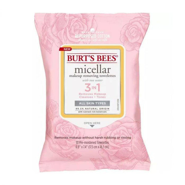 Burt's Bees Micellar Facial Towelettes 3In1