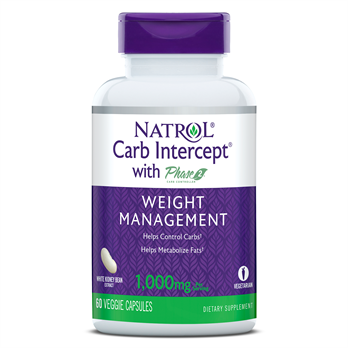Natrol Carb Intercept with Phase2 Weight Management 120 Capsules