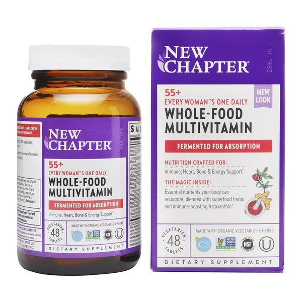 New Chapter Every Woman's One Daily 55+ Multivitamin for Women 24 Tablets