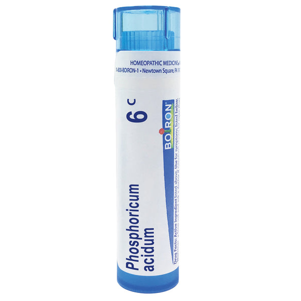 Boiron Phosphoricum Acidum 6C relieves poor concentration due to overwork, 80 Pellets