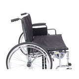 Drive Medical Sentra EC Heavy Duty Extra Wide Wheelchair, Detachable Desk Arms, 30" Seat