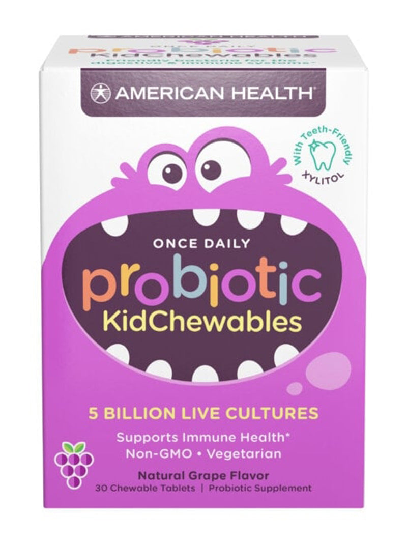 American Health Probiotics Kids masticables 30 tabletas